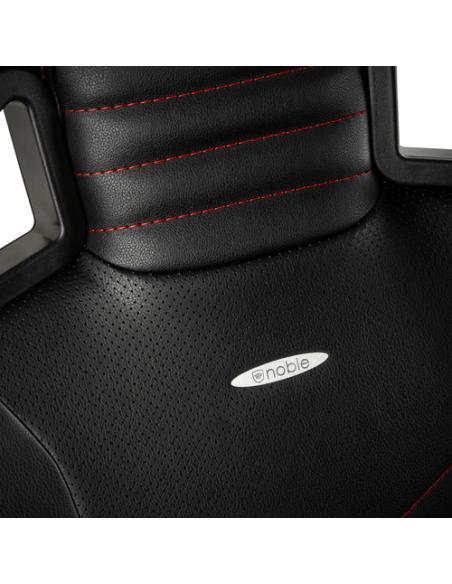 noblechairs EPIC Silla para videojuegos de PC Asiento acolchado Negro, Rojo