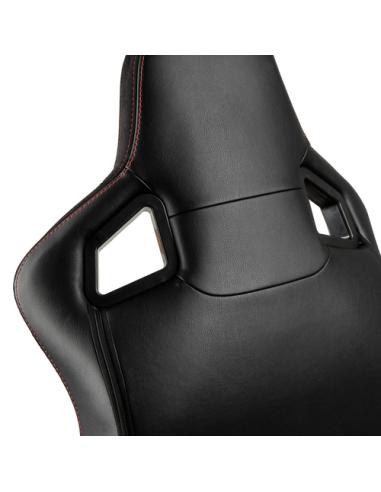 noblechairs EPIC Silla para videojuegos de PC Asiento acolchado Negro, Rojo