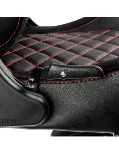noblechairs EPIC Silla para videojuegos de PC Asiento acolchado Negro, Rojo