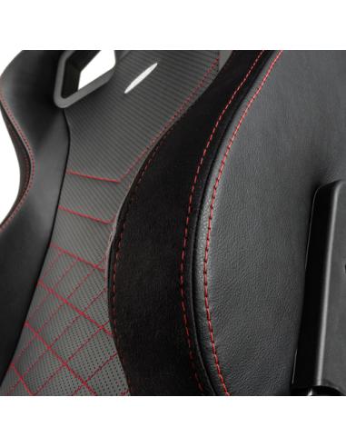 noblechairs EPIC Silla para videojuegos de PC Asiento acolchado Negro, Rojo