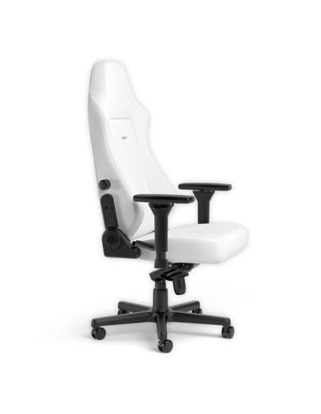 noblechairs NBL-HRO-PU-WED silla para videojuegos Silla para videojuegos de PC Asiento acolchado Blanco
