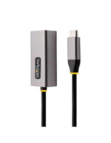 StarTech.com Adaptador USB-C a Ethernet - Adaptador USB 3.0 de Red Ethernet Gigabit 10/100/1000 Mbps - Adaptador USB Tipo C a RJ