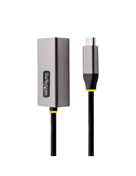 StarTech.com Adaptador USB-C a Ethernet - Adaptador USB 3.0 de Red Ethernet Gigabit 10/100/1000 Mbps - Adaptador USB Tipo C a RJ