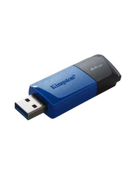 Kingston Technology DataTraveler 64GB USB3.2 Gen 1 Exodia M (Negro + Azul)