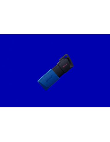Kingston Technology DataTraveler 64GB USB3.2 Gen 1 Exodia M (Negro + Azul)
