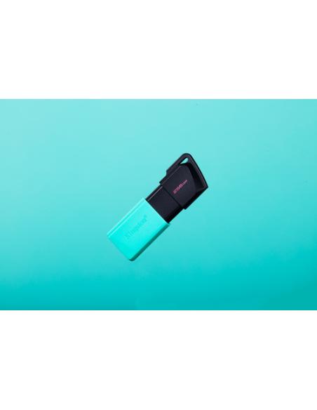 Kingston Technology DataTraveler 256GB USB3.2 Gen1 Exodia M (Negro + Turquesa)