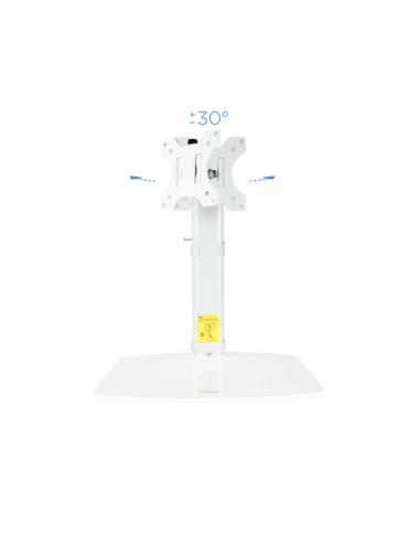 TooQ DB1127TN-W soporte para monitor 68,6 cm (27") Escritorio Blanco