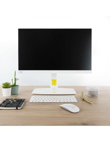 TooQ DB1127TN-W soporte para monitor 68,6 cm (27") Escritorio Blanco