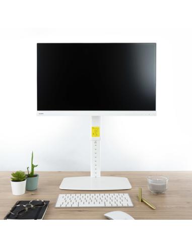 TooQ DB1127TN-W soporte para monitor 68,6 cm (27") Escritorio Blanco