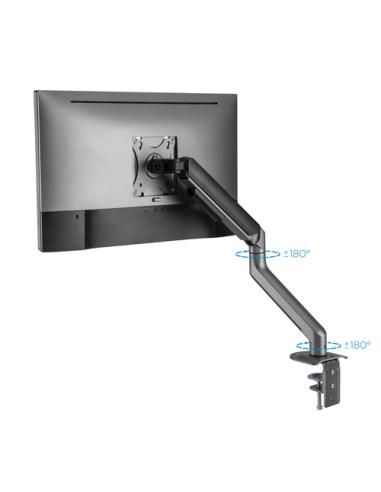 TooQ DB4032TNR-G soporte para monitor 81,3 cm (32") Escritorio Negro
