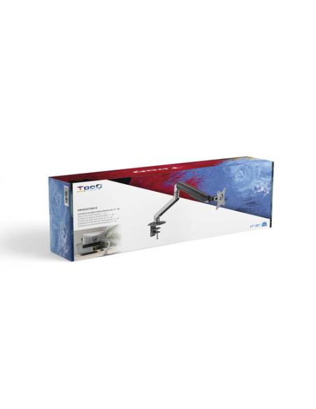 TooQ DB4032TNR-G soporte para monitor 81,3 cm (32") Escritorio Negro