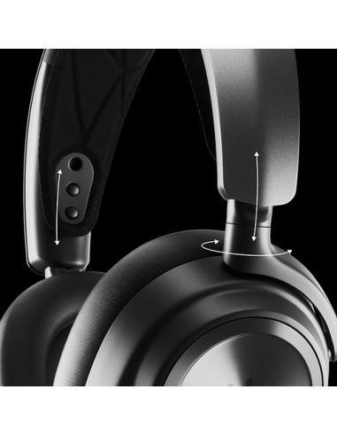 Steelseries Arctis Nova Pro Wireless Auriculares Inalámbrico Diadema Juego Bluetooth Negro