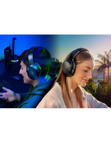 Razer Barracuda Pro Auriculares Inalámbrico y alámbrico Diadema Juego USB Tipo C Bluetooth Negro