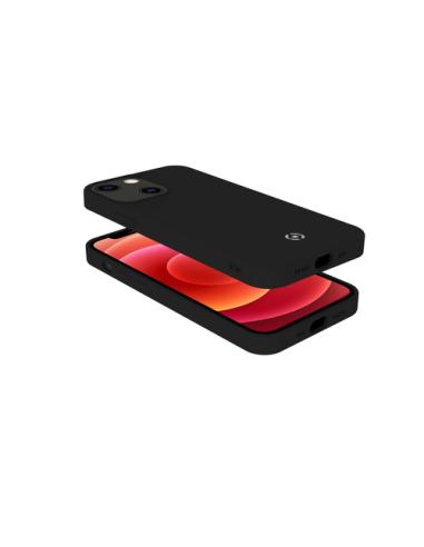 Celly Cromo funda para teléfono móvil 15,5 cm (6.1") Negro