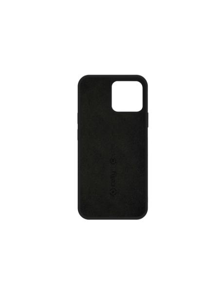 Celly Cromo funda para teléfono móvil 15,5 cm (6.1") Negro