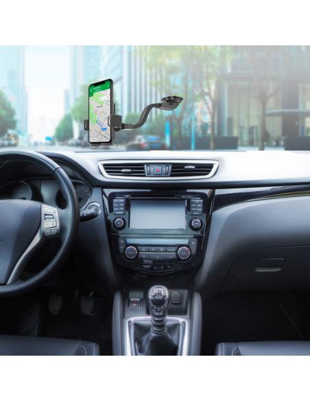 Celly MOUNTFLEXPLUSBK soporte Soporte pasivo Teléfono móvil/smartphone Negro