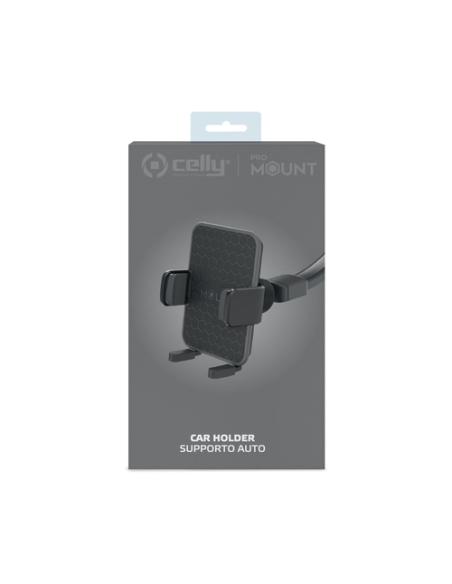 Celly MOUNTFLEXPLUSBK soporte Soporte pasivo Teléfono móvil/smartphone Negro