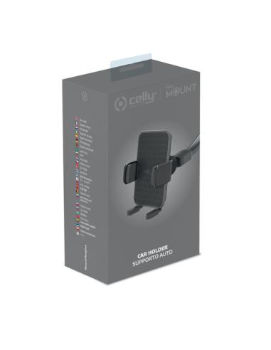 Celly MOUNTFLEXPLUSBK soporte Soporte pasivo Teléfono móvil/smartphone Negro
