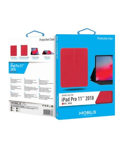 Mobilis 048011 funda para tablet 27,9 cm (11") Folio Rojo