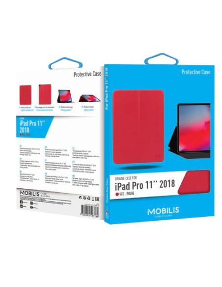 Mobilis 048011 funda para tablet 27,9 cm (11") Folio Rojo