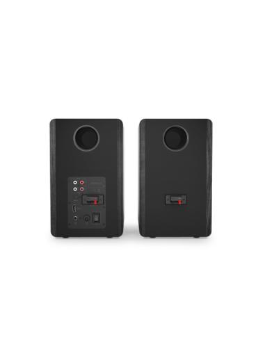 Energy Sistem Studio Monitor 4 Hi Fi De 2 vías Gris, Madera Inalámbrico y alámbrico 50 W