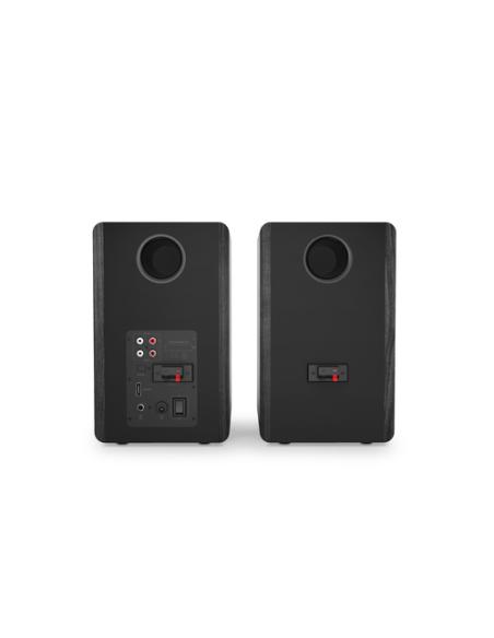 Energy Sistem Studio Monitor 4 Hi Fi De 2 vías Gris, Madera Inalámbrico y alámbrico 50 W