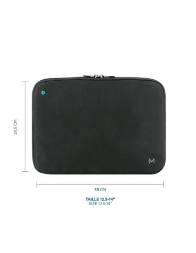 Mobilis 003065 maletines para portátil 35,6 cm (14") Funda Negro