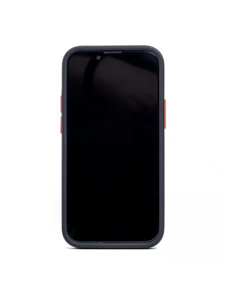 Techair Classic essential funda para teléfono móvil 15,5 cm (6.1") Negro, Transparente