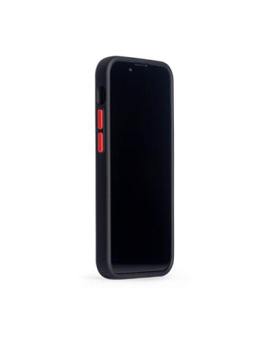 Techair Classic essential funda para teléfono móvil 15,5 cm (6.1") Negro, Transparente