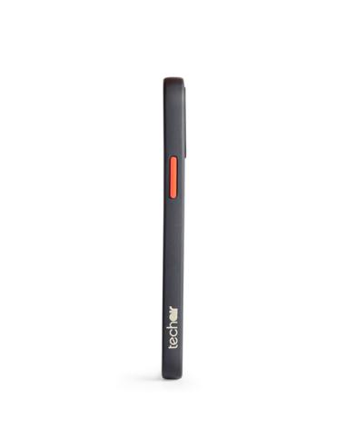Techair Classic essential funda para teléfono móvil 15,5 cm (6.1") Negro, Transparente