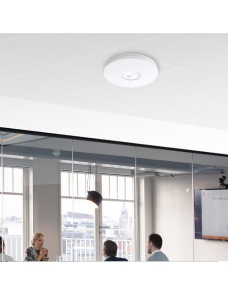 TP-Link Omada EAP670 punto de acceso inalámbrico 5400 Mbit/s Blanco Energía sobre Ethernet (PoE)