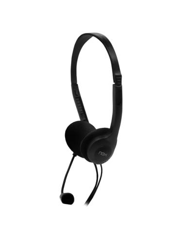 NOX Voice One Auriculares Alámbrico Diadema Llamadas/Música Negro