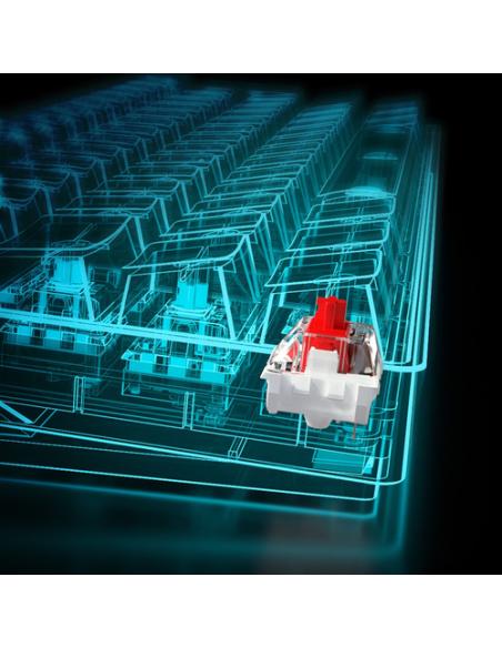 Sharkoon SGK50 S4 teclado Juego USB QWERTY Portugués Negro