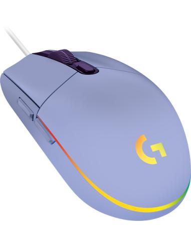 Logitech G G102 Lightsync ratón Juego USB tipo A 8000 DPI