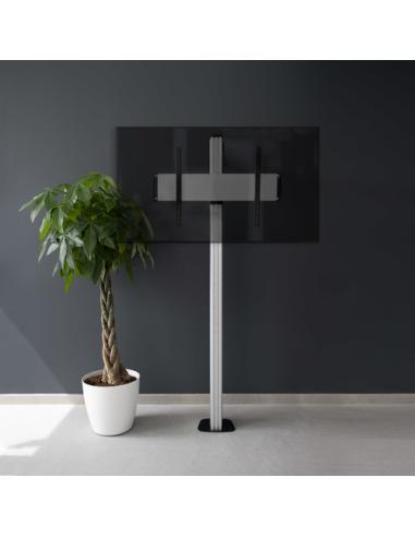 TooQ FS2270M-B soporte para pantalla de señalización 177,8 cm (70") Plata