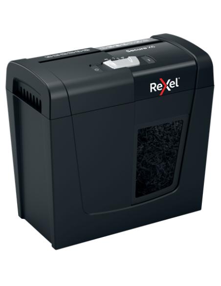 Rexel Secure X6 triturador de papel Corte cruzado 68 dB Negro
