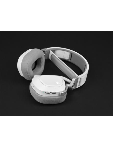 Corsair HS80 RGB Auriculares Inalámbrico Diadema Juego Blanco