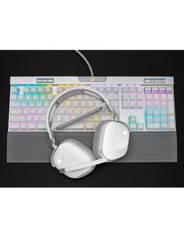 Corsair HS80 RGB Auriculares Inalámbrico Diadema Juego Blanco