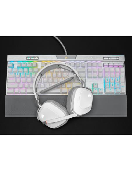 Corsair HS80 RGB Auriculares Inalámbrico Diadema Juego Blanco