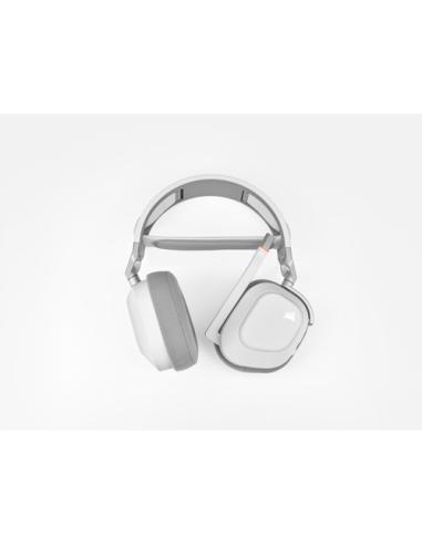 Corsair HS80 RGB Auriculares Inalámbrico Diadema Juego Blanco