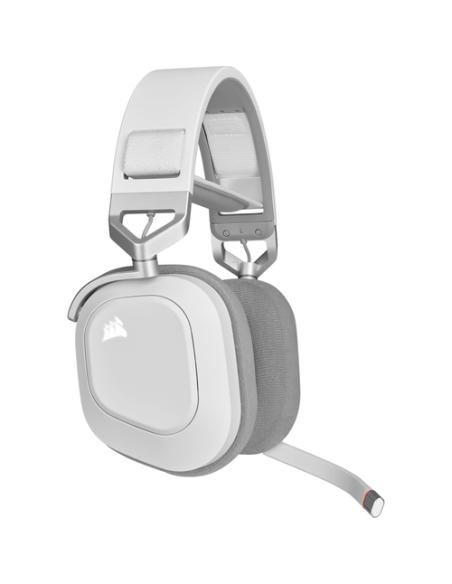 Corsair HS80 RGB Auriculares Inalámbrico Diadema Juego Blanco