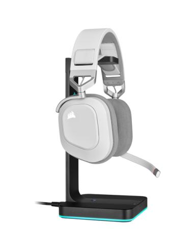 Corsair HS80 RGB Auriculares Inalámbrico Diadema Juego Blanco