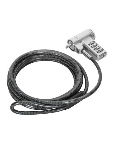 Targus ASP96RGL cable antirrobo Plata 2 m