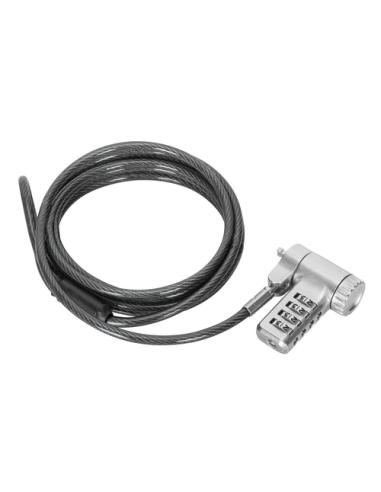 Targus ASP96RGL cable antirrobo Plata 2 m