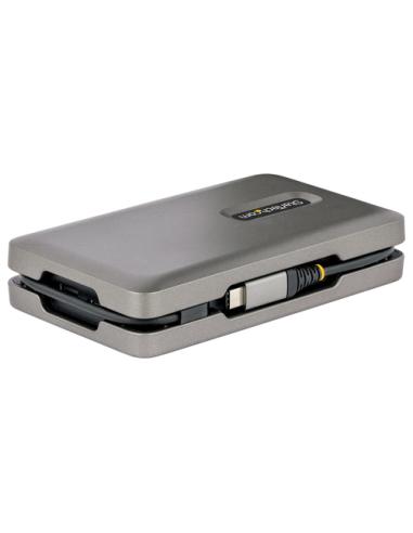 StarTech.com Adaptador Multipuertos USB-C - Vídeo USB Tipo C con Modo Alt de DP - HDMI 2.0 4K -VGA - Docking Station USB-C para 