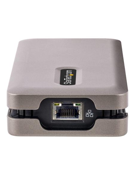 StarTech.com Adaptador Multipuertos USB-C - HDMI 2.0b 4K 60Hz - HDR - Hub USB 3.2 Gen 2 10Gbps (2xUSB-C, 1xUSB-A) - PD de 100W c
