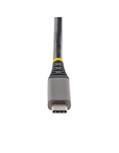 StarTech.com Adaptador Multipuertos USB-C - HDMI 2.0b 4K 60Hz - HDR - Hub USB 3.2 Gen 2 10Gbps (2xUSB-C, 1xUSB-A) - PD de 100W c