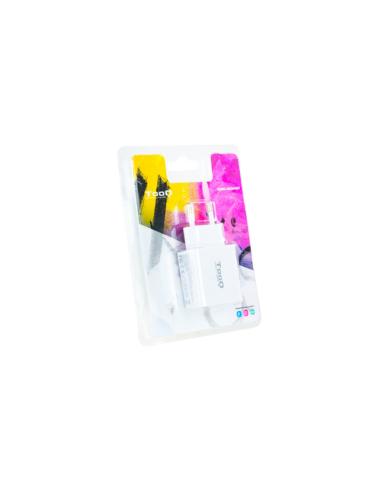 TooQ TQWC-2SC04WT cargador de dispositivo móvil Universal Blanco Corriente alterna Carga rápida Interior