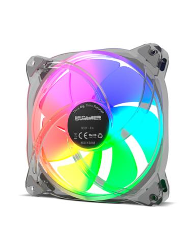 NOX Hummer X140-FAN Carcasa del ordenador Ventilador 14 cm Translúcido 1 pieza(s)