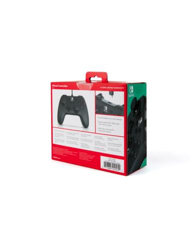 PowerA 1511370-01 mando y volante Negro USB Gamepad Analógico Nintendo Switch